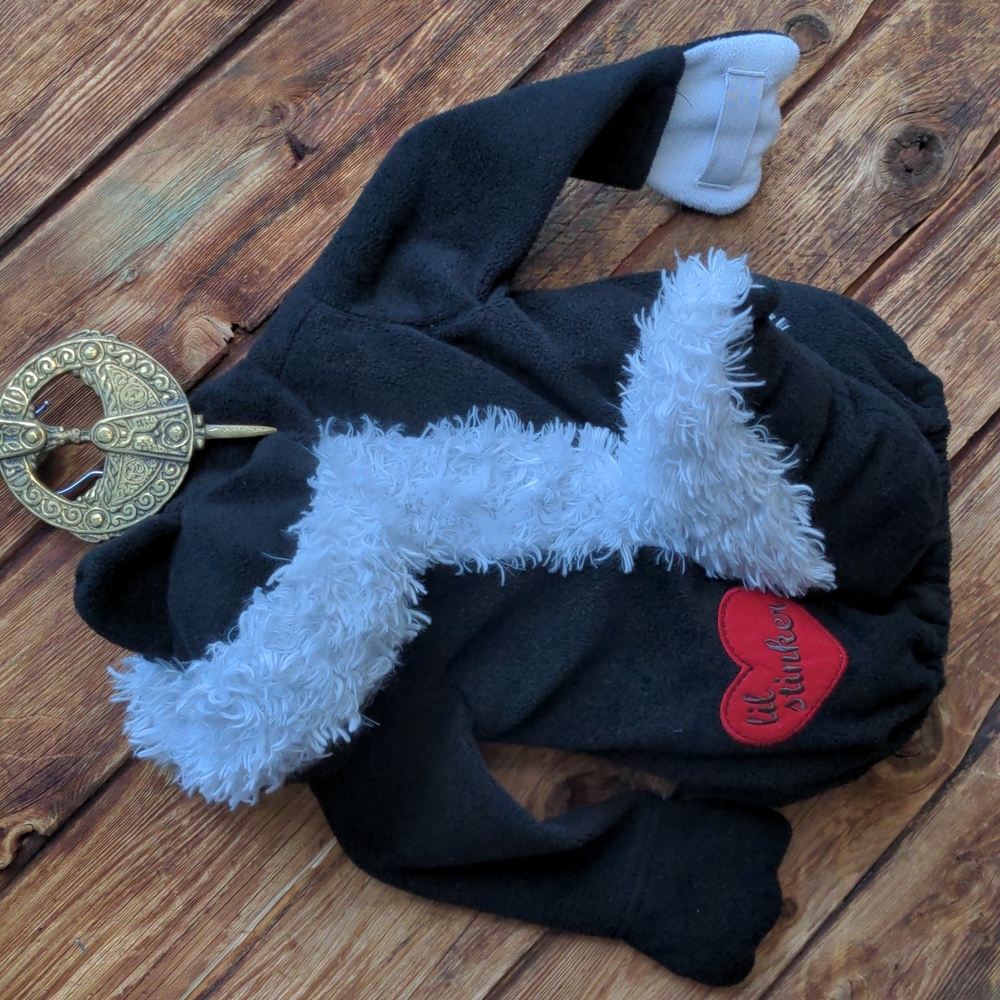 Skunk costume jacket 12-24m